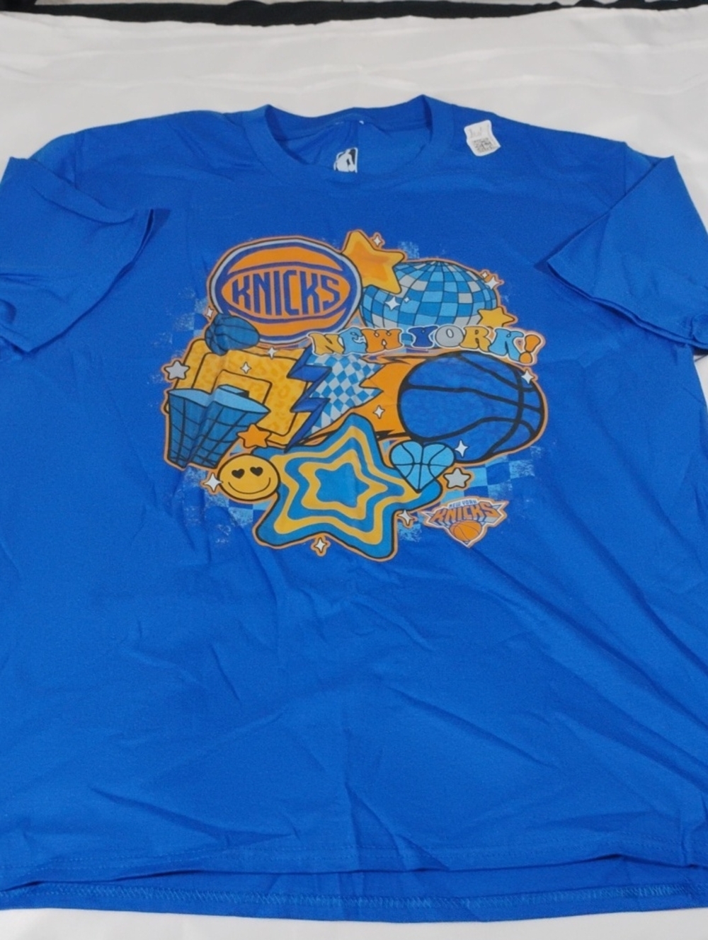 New York Knicks Blue Graphic T-Shirt